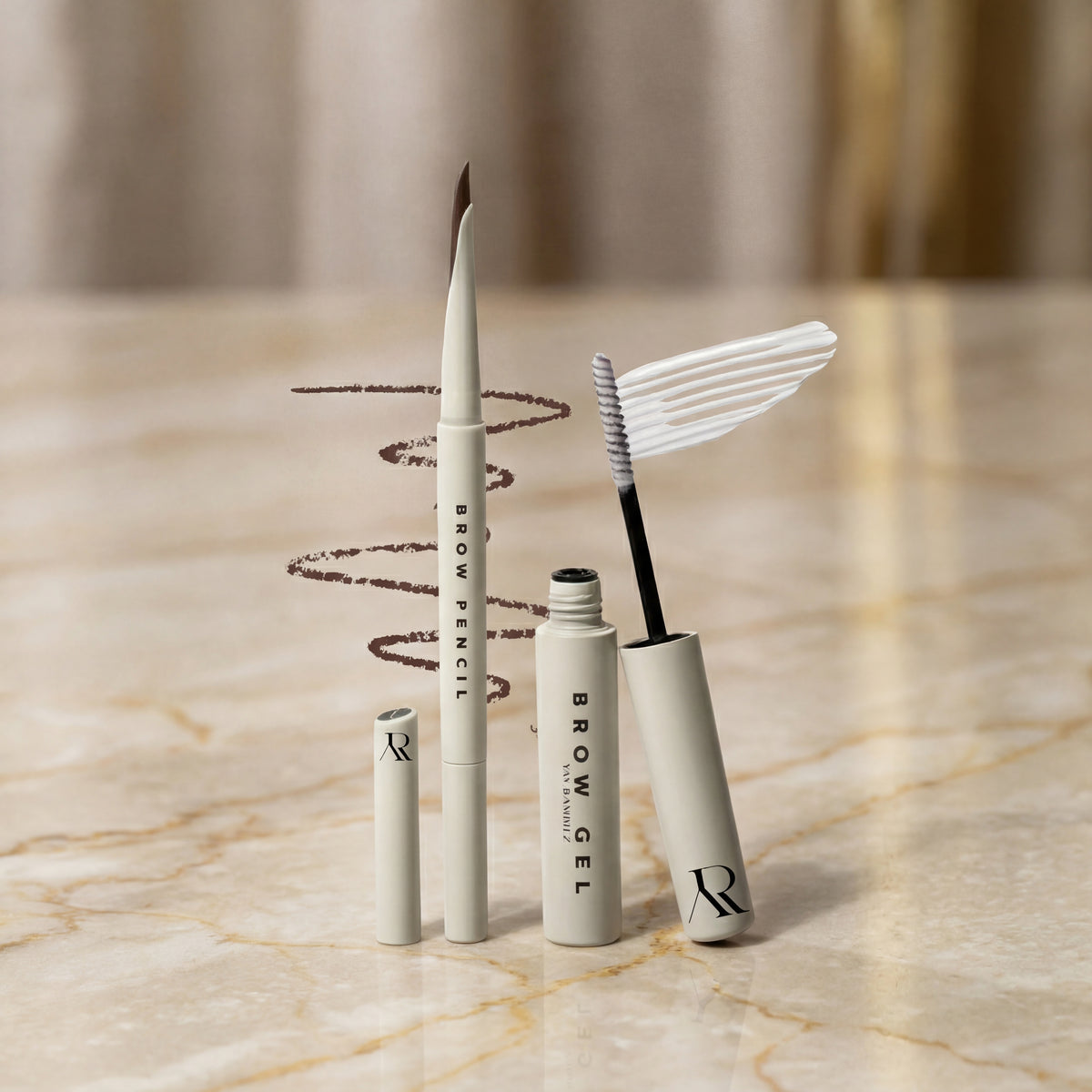 Suero de crecimiento cejas y pestañas KIT (Light Brown)